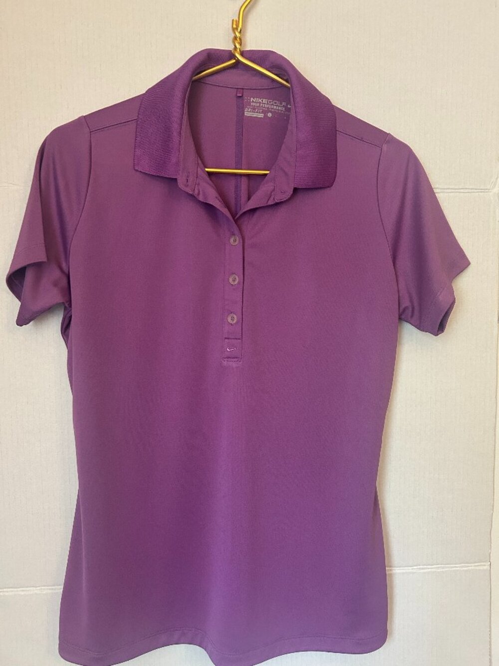 Nike Ladies Dri-Fit Tour Performance Golf Polo Large